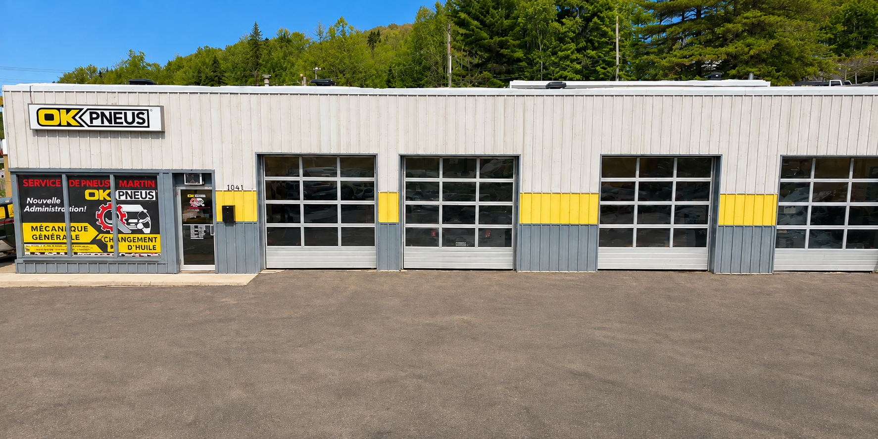 L'atelier OK Pneus de Sainte-Agathe-des-Monts